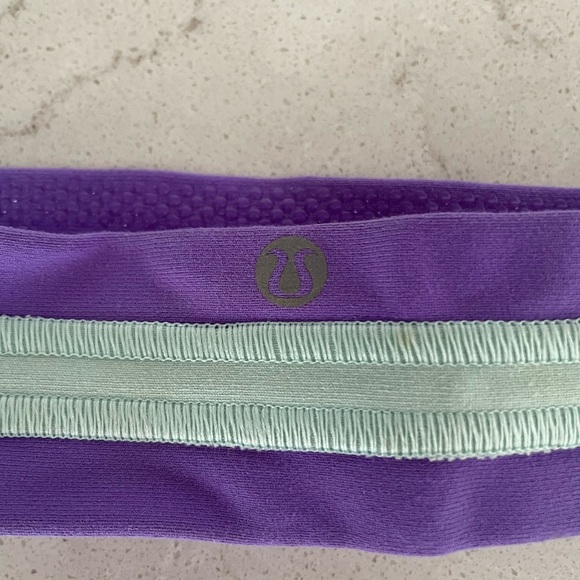 Lululemon Purple and Mint Headband One Size - Picture 2 of 4